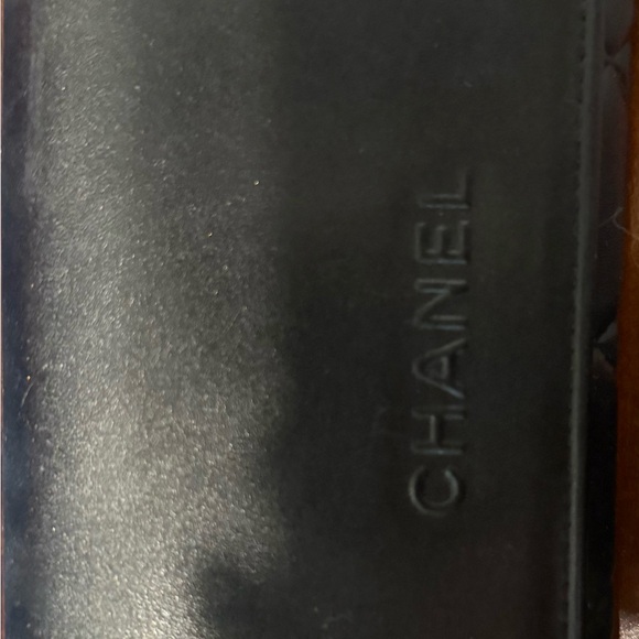 CHANEL Glossy Black Sunglasses main image 6